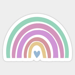 Boho rainbow Sticker